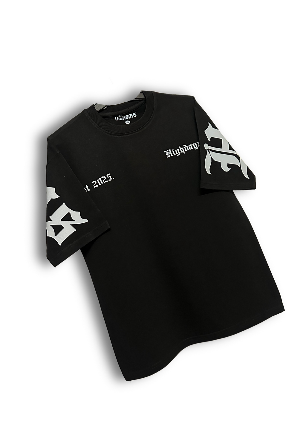 "Est Code" Oversized T-shirt Heavyweight