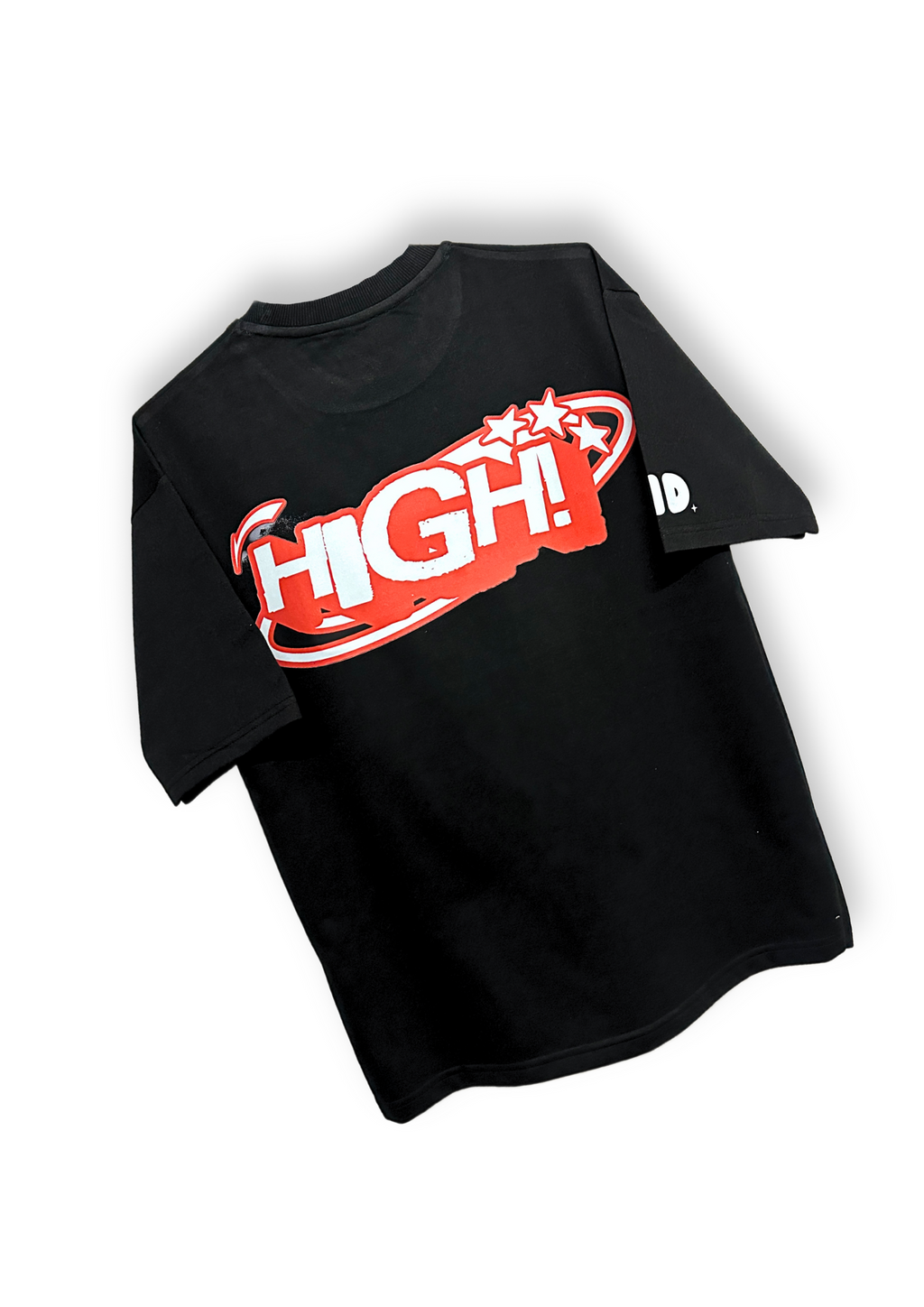 "NO CAP" Oversized Black T-shirt