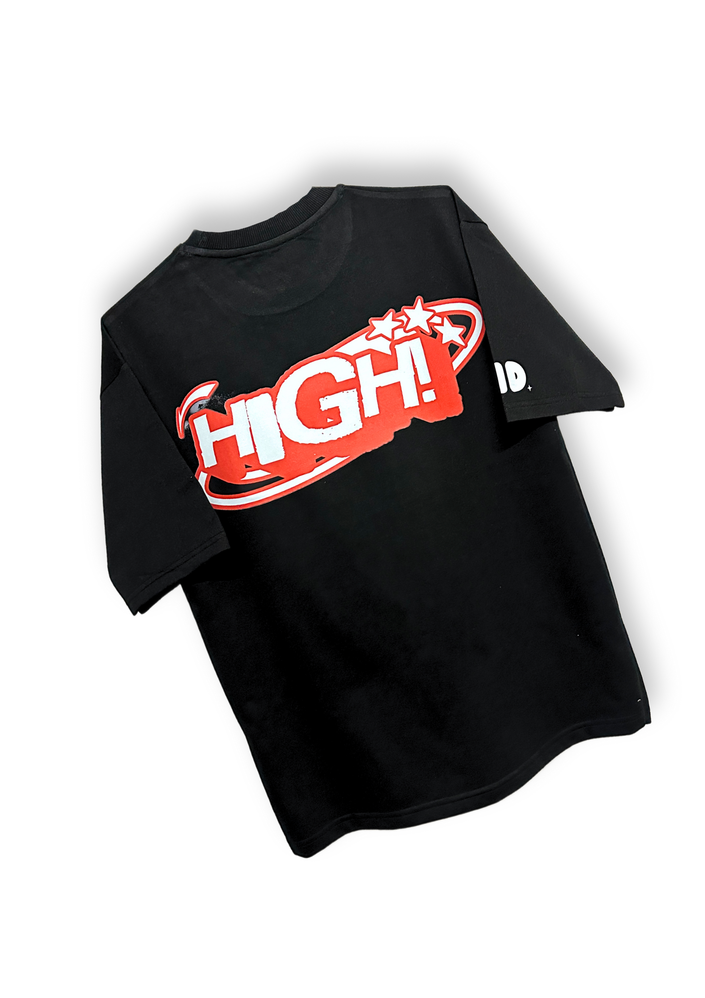 "NO CAP" Oversized Black T-shirt