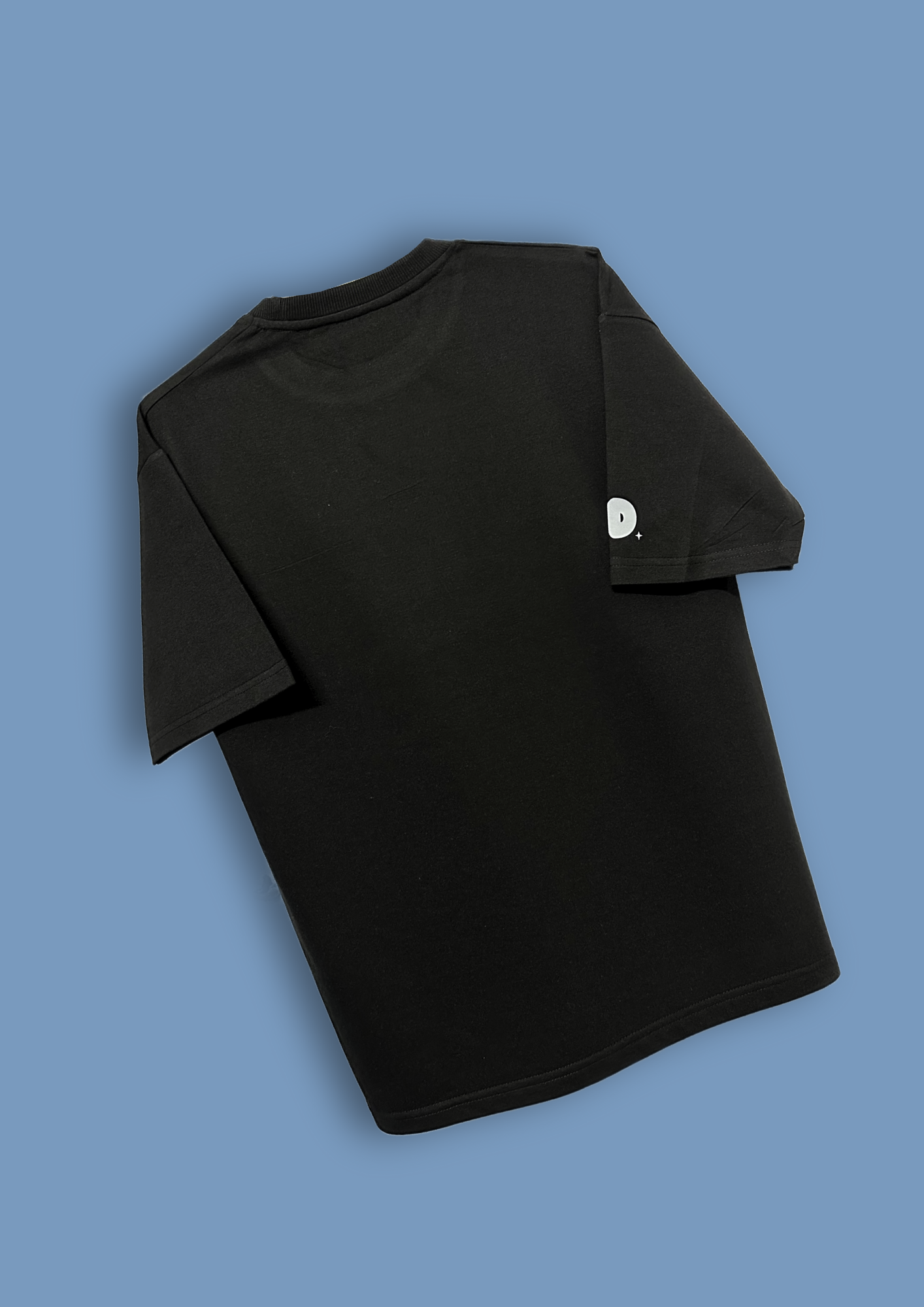 "Blue Burn" Oversized T-shirt Heavyweight