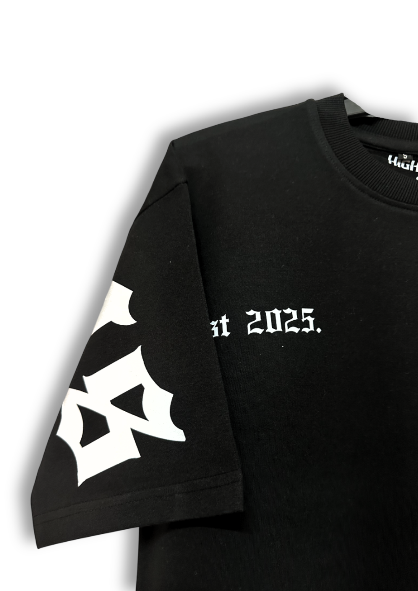 "Est Code" Oversized T-shirt Heavyweight