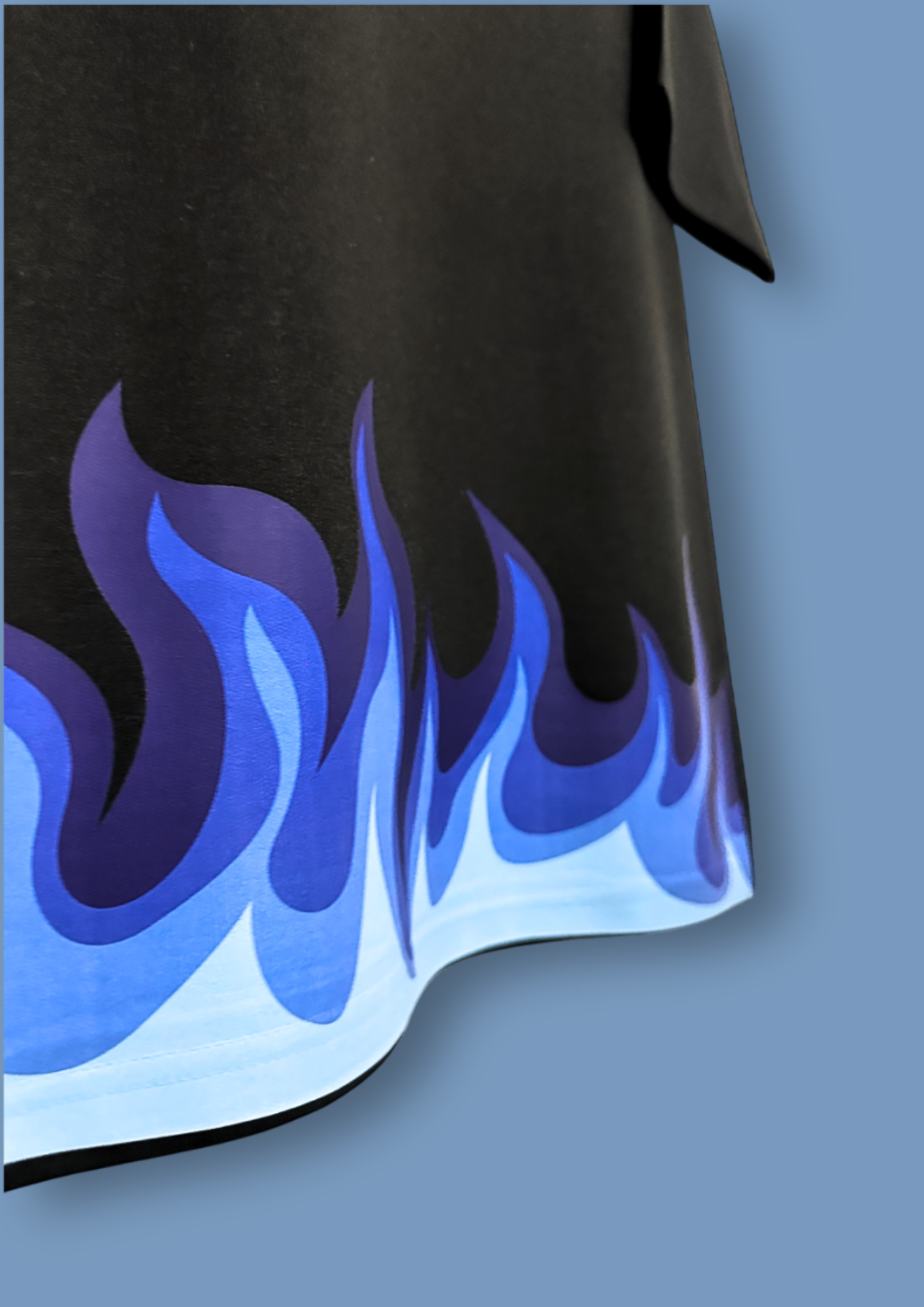 "Blue Burn" Oversized T-shirt Heavyweight