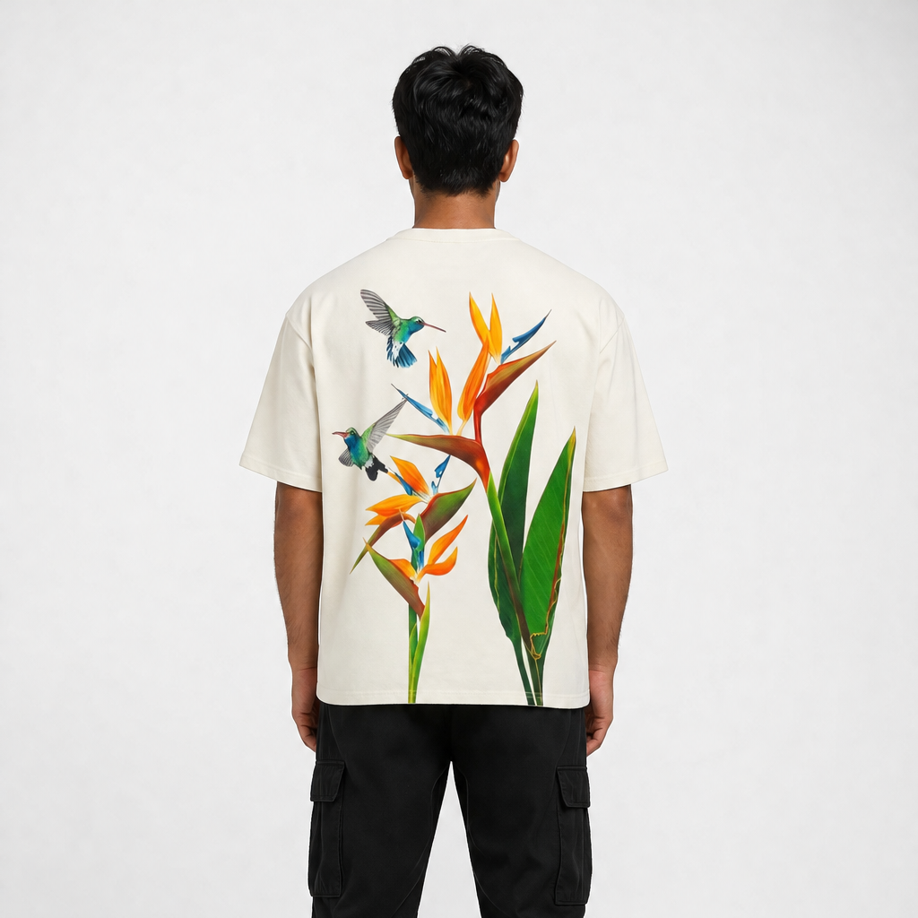 Paradise Bloom Boxy fit Tee