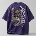 Purple Rage Oversized Acidwash T-shirt