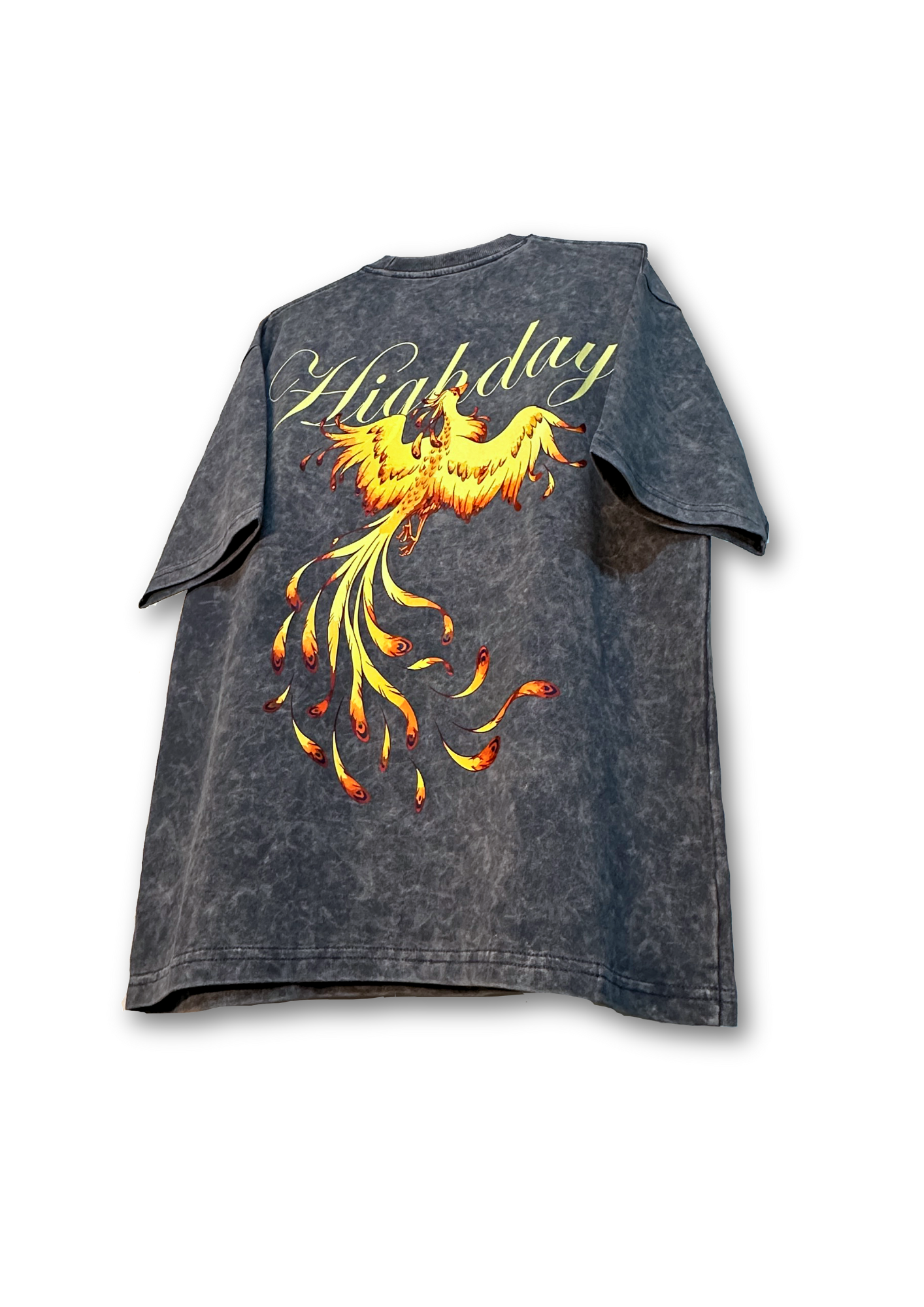 'Rise of Ashes' Acidwash Oversized tshirt